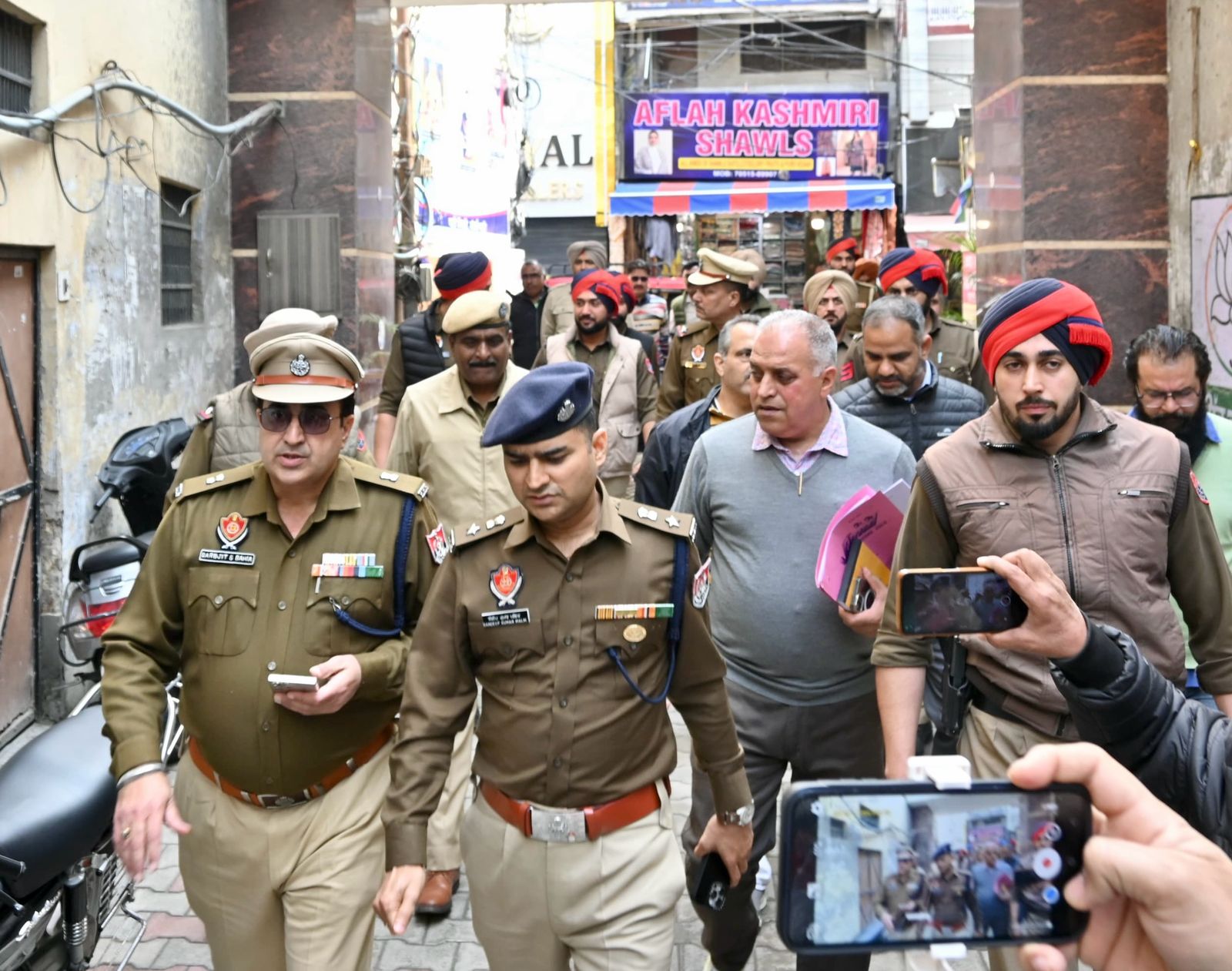 Operation CASO continues in Hoshiarpur, search led by SSP